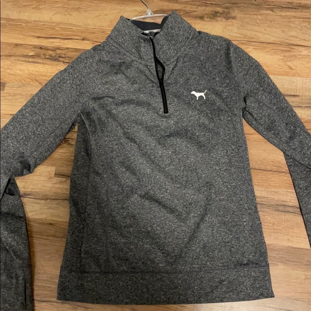 Pink athletic sweatshirt